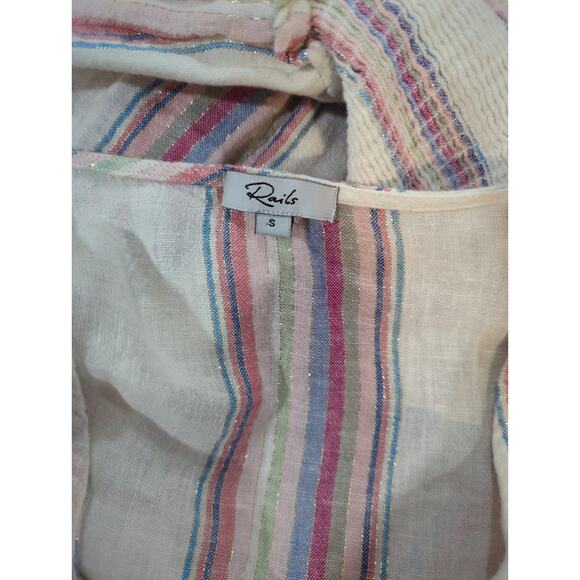 Rails Linen Blend Lucca Mini Dress - Picture 2 of 5